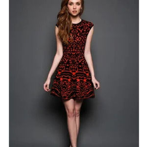 Torn by Ronny Kobo Animal Jaquard 'Malu' Dress - M